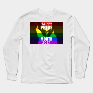 Happy pride month 2021 Long Sleeve T-Shirt